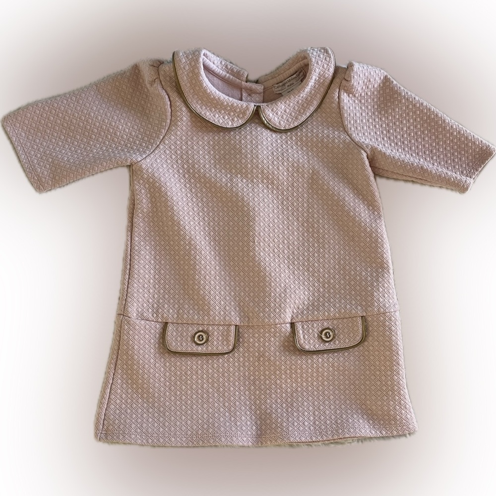 Light Pink Quilted Dress